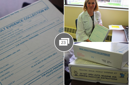 These two Massachusetts police departments said it would take more than 30 hours to check evidence rooms for untested rape kits