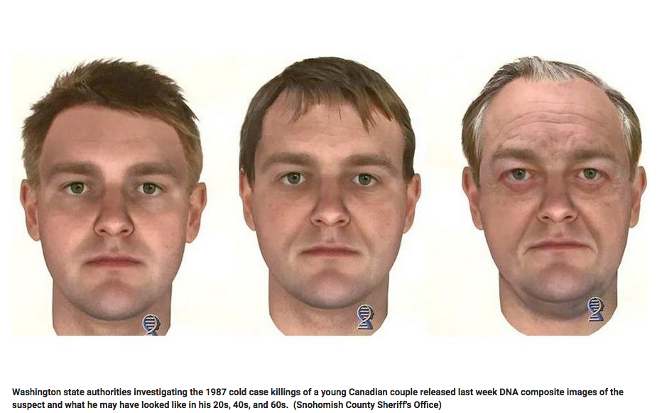 DNA leads to suspect sketches in 1987 cold case killings of young couple