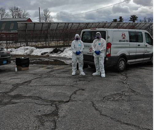 Orange police cruiser contaminated with fentanyl