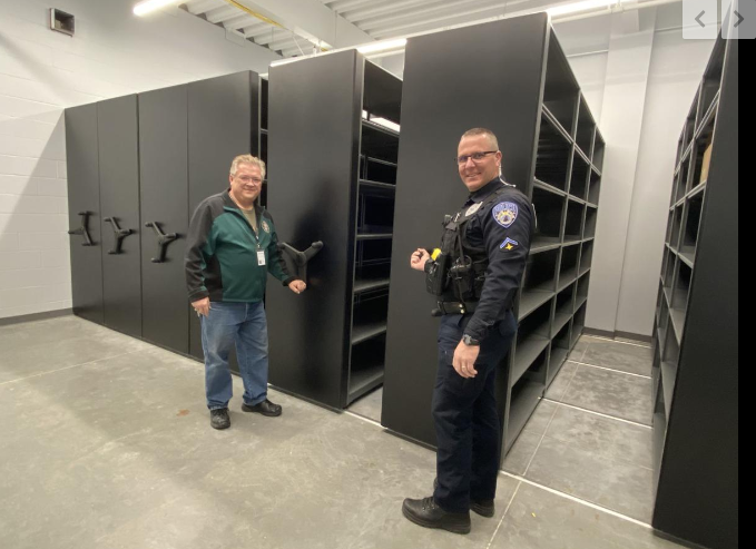 MOVING ON UP: Columbus Police making themselves at home in new facility