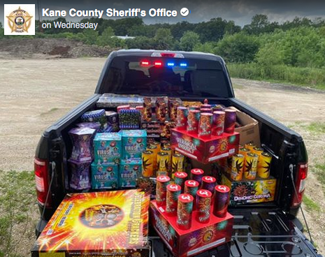 Nearly 1,000 Pounds Of Fireworks Seized From Homes In Aurora, Elgin