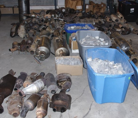 Two arrested after a multiagency catalytic converter theft investigation in Sedalia