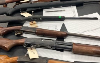 Silent auction for guns from the property room?